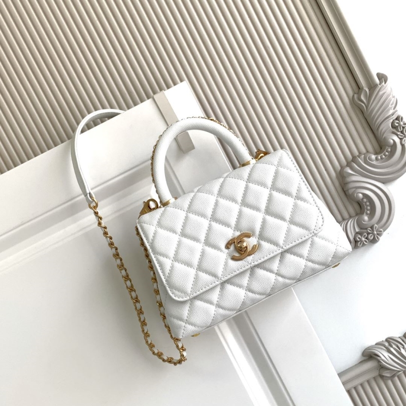 Ch**el top handle bags